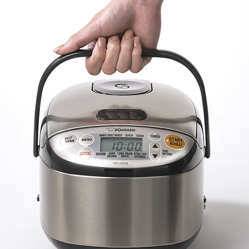 Zojirushi Stainless Steel 3 Cup Micom Rice Cooker & Warmer Zojirushi Stainless Steel 3 Cup Micom Rice Cooker & Warmer